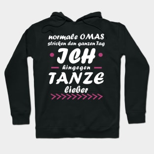 Tanzen Oma Paar Hochzeitstag Geschenkidee Hoodie